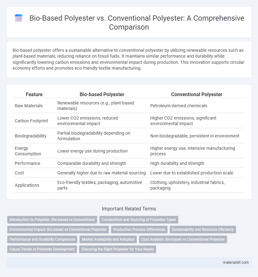 Bio-Based Polyester vs. Conventional Polyester: A Comprehensive Comparison
