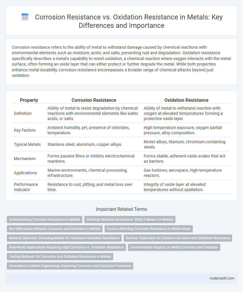 Corrosion Resistance vs. Oxidation Resistance in Metals: Key Differences and Importance