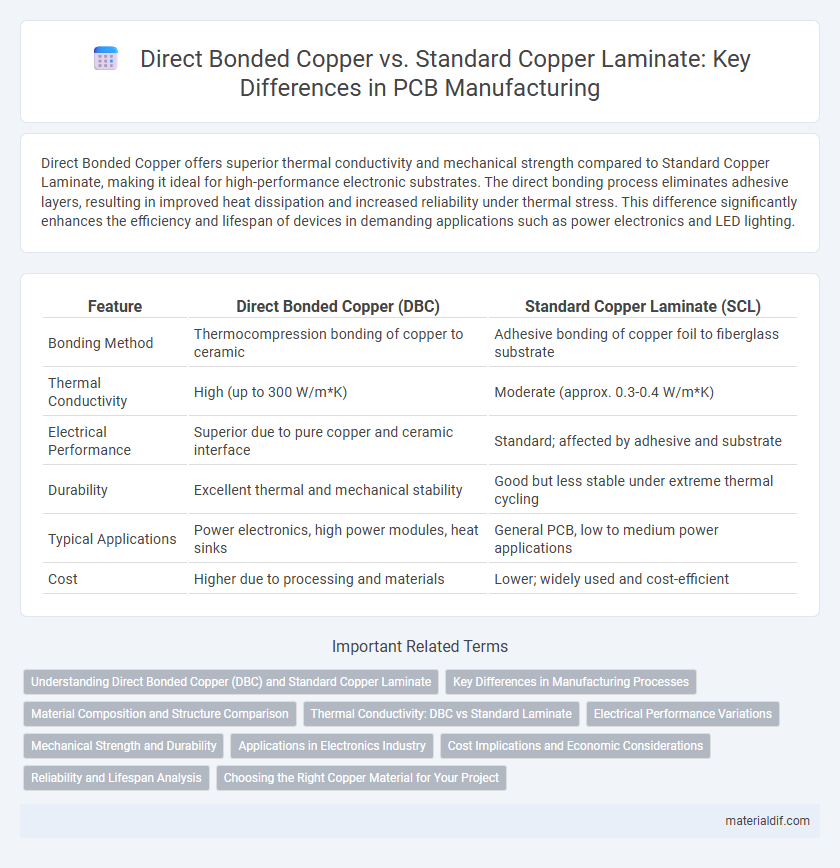 Direct Bonded Copper vs. Standard Copper Laminate: Key Differences in PCB Manufacturing