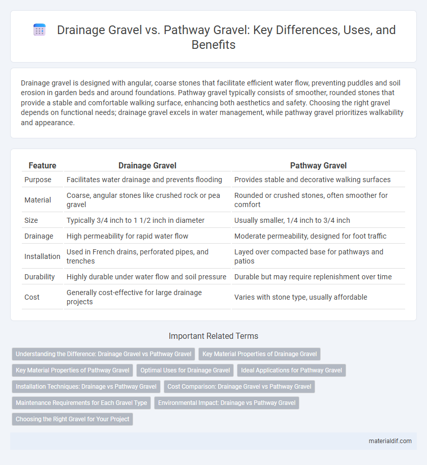 Drainage Gravel vs. Pathway Gravel: Key Differences, Uses, and Benefits