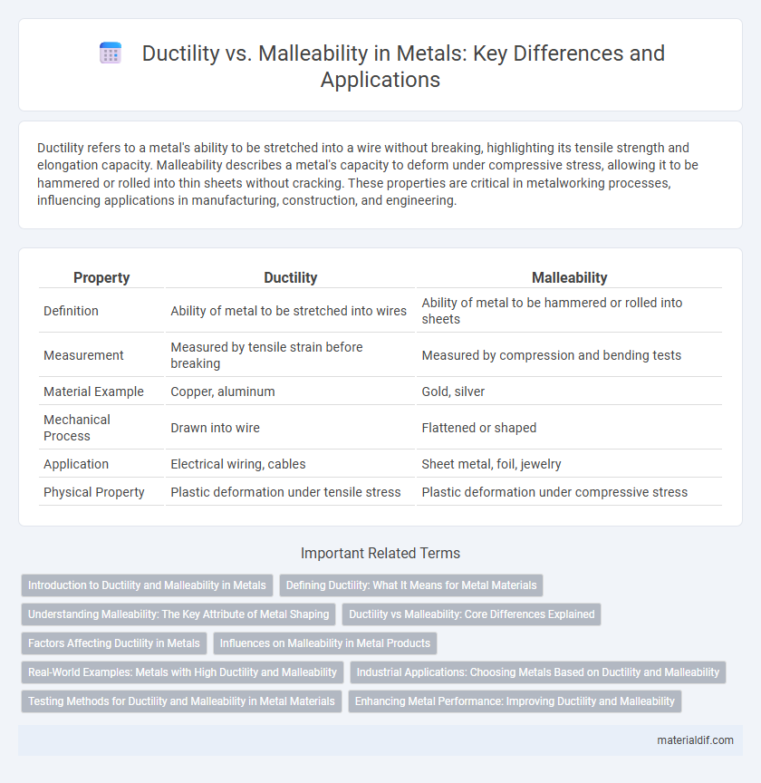 Ductility vs. Malleability in Metals: Key Differences and Applications