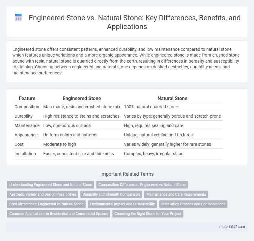 Engineered Stone vs. Natural Stone: Key Differences, Benefits, and Applications