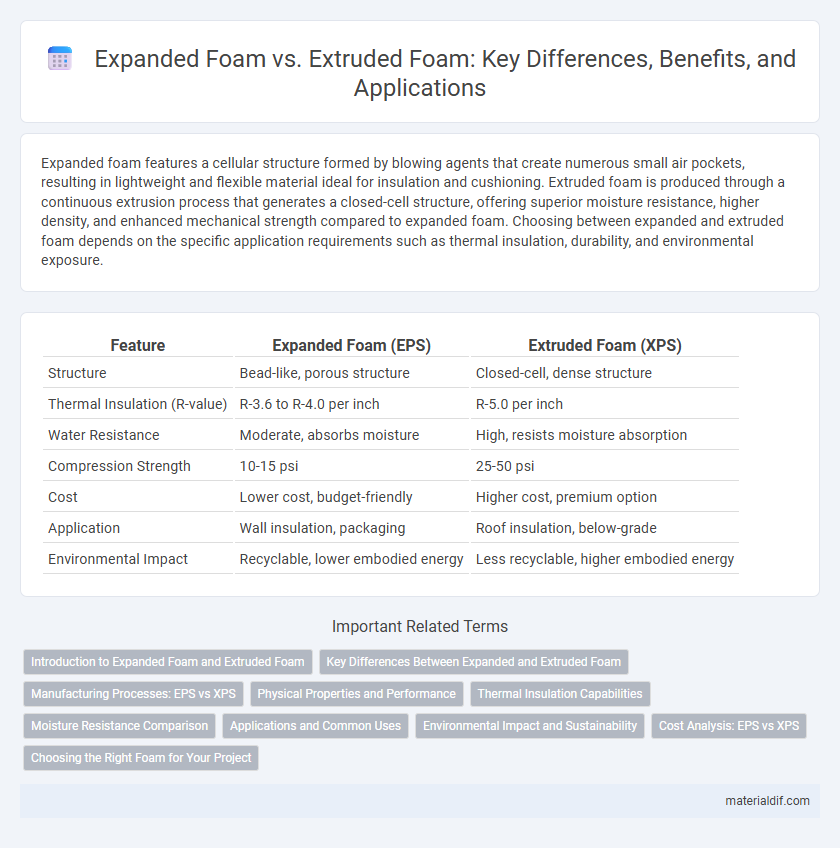 Expanded Foam vs. Extruded Foam: Key Differences, Benefits, and Applications
