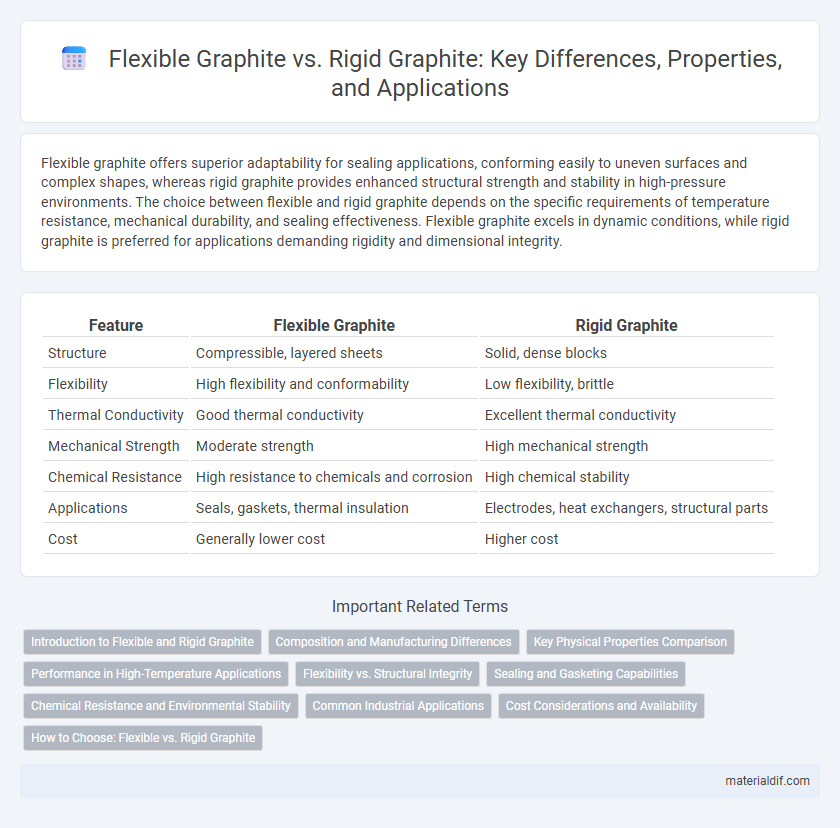 Flexible Graphite vs. Rigid Graphite: Key Differences, Properties, and Applications