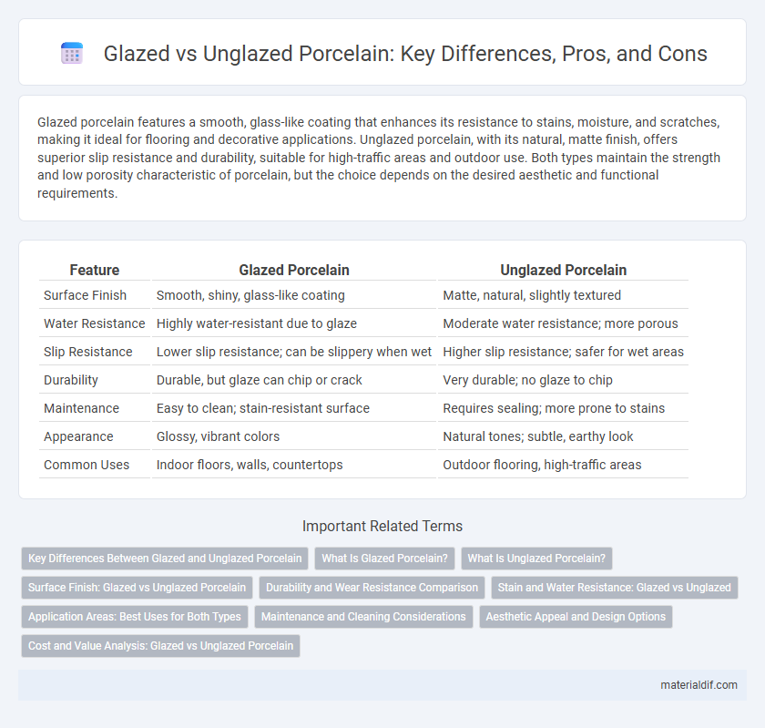 Glazed vs Unglazed Porcelain: Key Differences, Pros, and Cons
