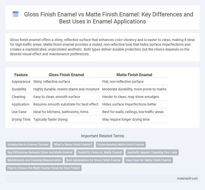 Gloss Finish Enamel vs Matte Finish Enamel: Key Differences and Best Uses in Enamel Applications
