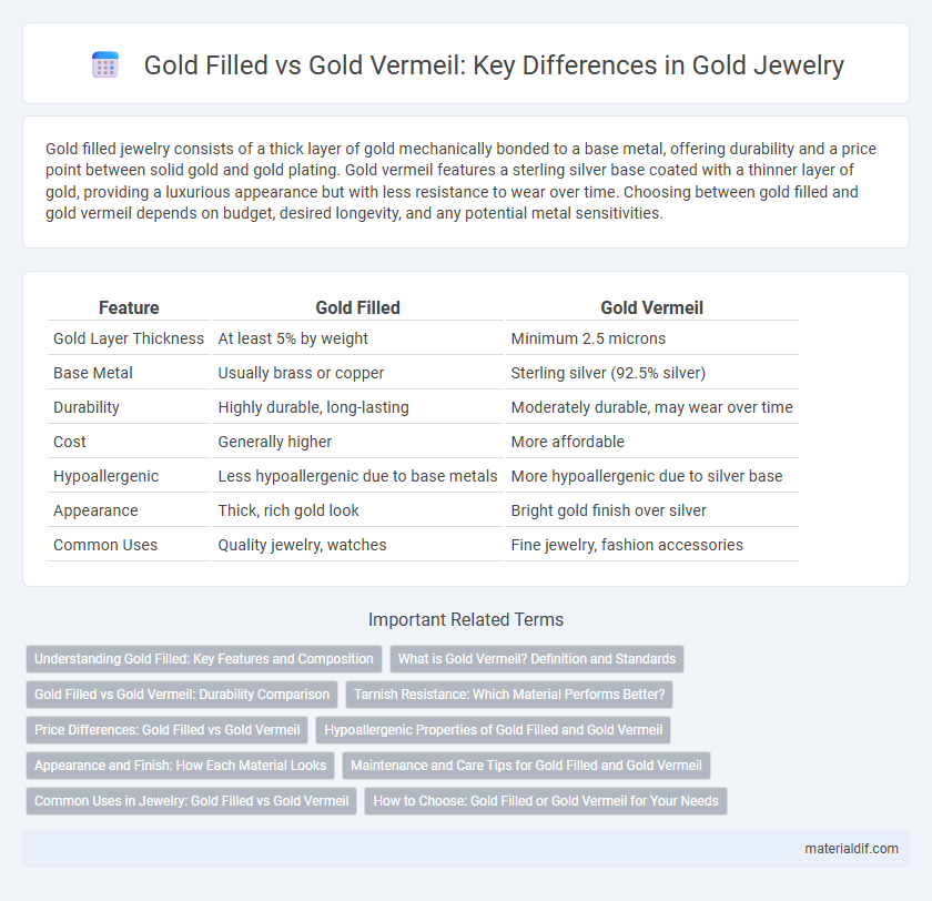 Gold Filled vs Gold Vermeil: Key Differences in Gold Jewelry