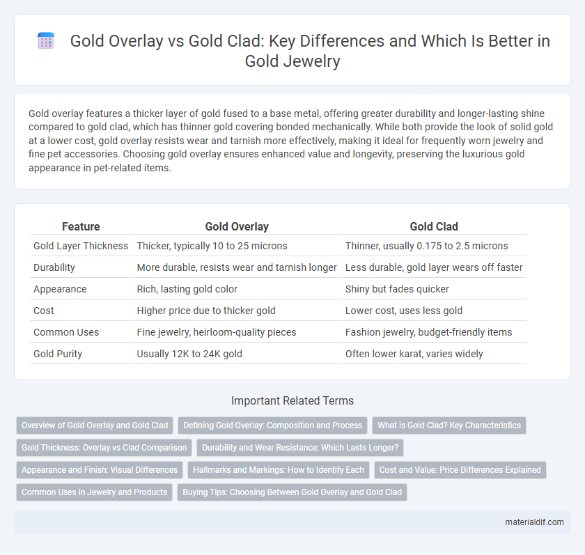 Gold Overlay vs Gold Clad: Key Differences and Which Is Better in Gold Jewelry