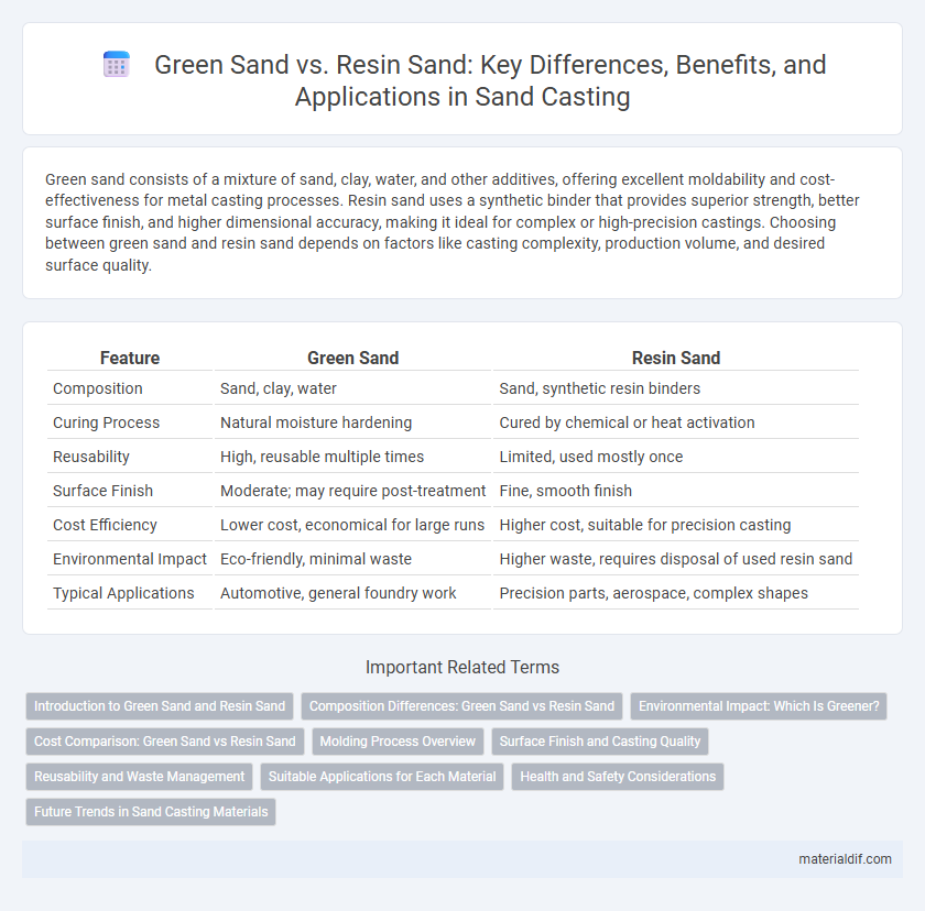 Green Sand vs. Resin Sand: Key Differences, Benefits, and Applications in Sand Casting