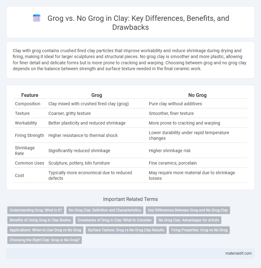 Grog vs. No Grog in Clay: Key Differences, Benefits, and Drawbacks