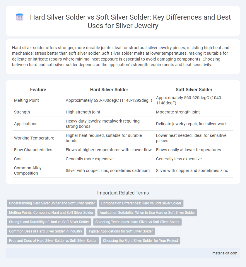 Hard Silver Solder vs Soft Silver Solder: Key Differences and Best Uses for Silver Jewelry