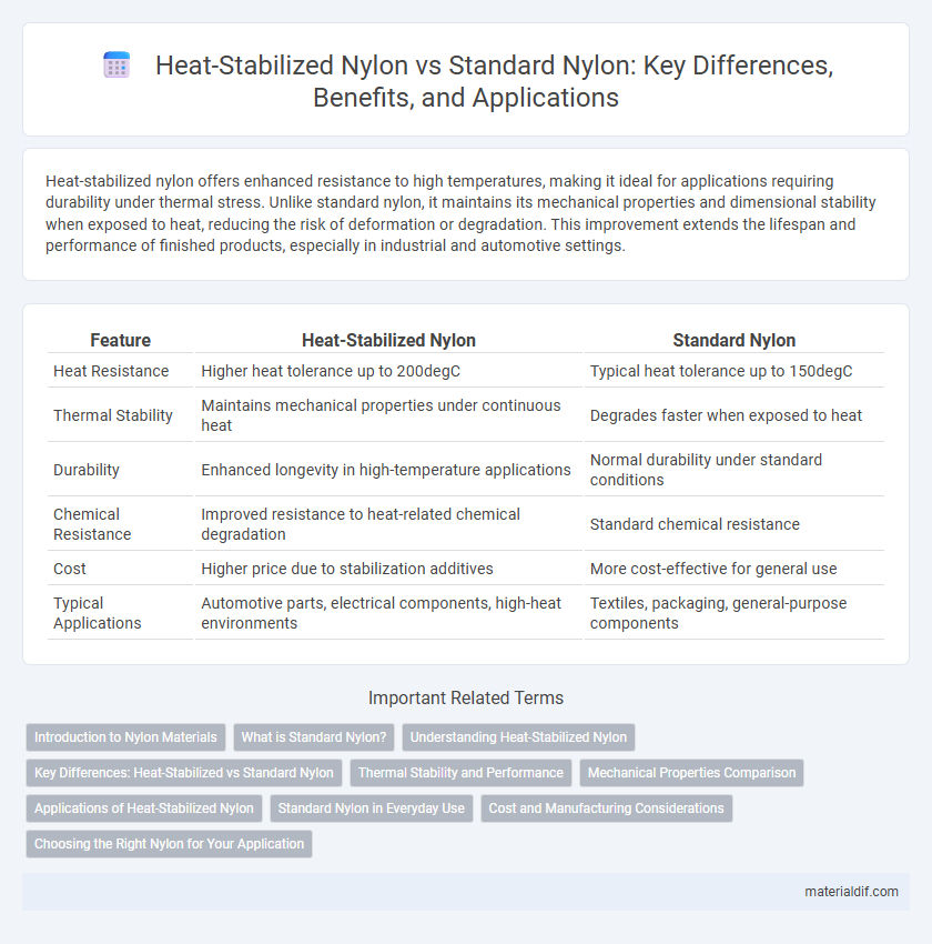 Heat-Stabilized Nylon vs Standard Nylon: Key Differences, Benefits, and Applications