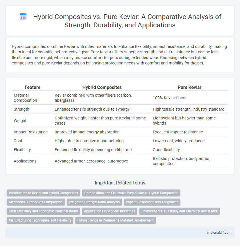 Hybrid Composites vs. Pure Kevlar: A Comparative Analysis of Strength, Durability, and Applications