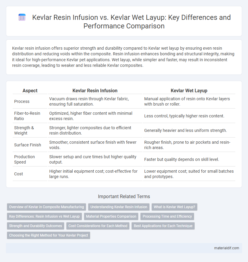 Kevlar Resin Infusion vs. Kevlar Wet Layup: Key Differences and Performance Comparison