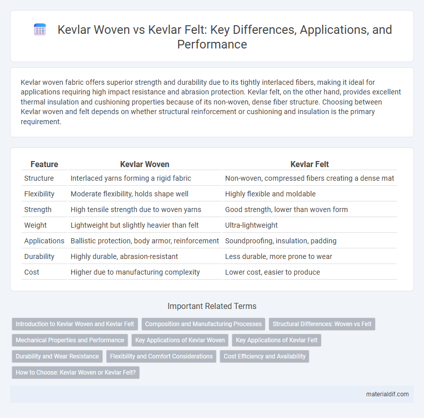 Kevlar Woven vs Kevlar Felt: Key Differences, Applications, and Performance