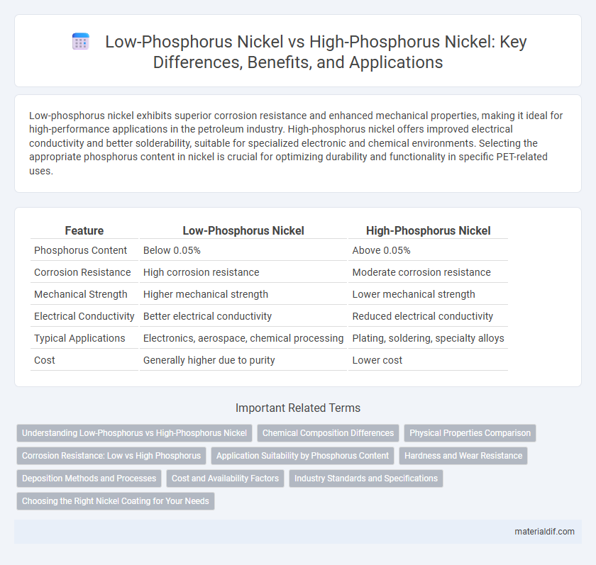 Low-Phosphorus Nickel vs High-Phosphorus Nickel: Key Differences, Benefits, and Applications