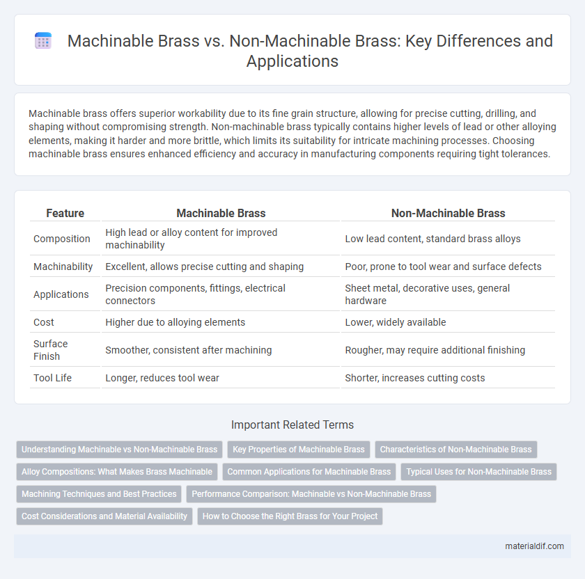 Machinable Brass vs. Non-Machinable Brass: Key Differences and Applications