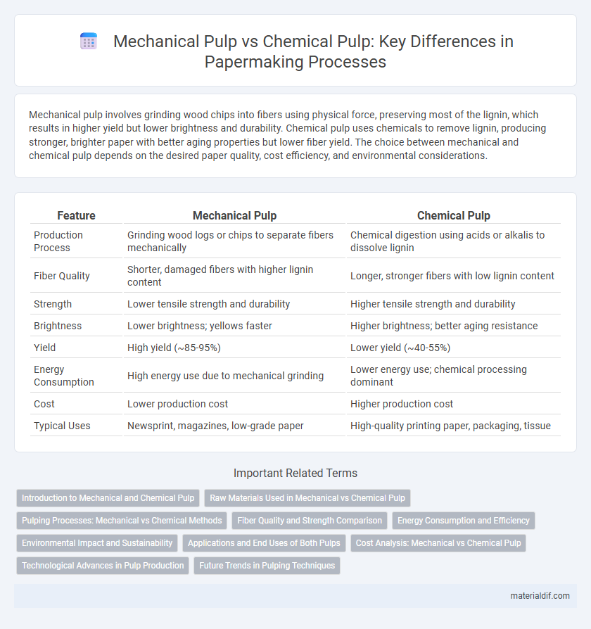 Mechanical Pulp vs Chemical Pulp: Key Differences in Papermaking Processes