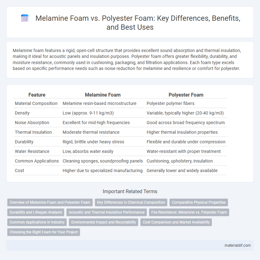 Melamine Foam vs. Polyester Foam: Key Differences, Benefits, and Best Uses