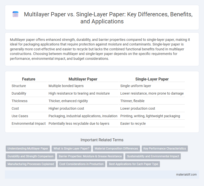 Multilayer Paper vs. Single-Layer Paper: Key Differences, Benefits, and Applications