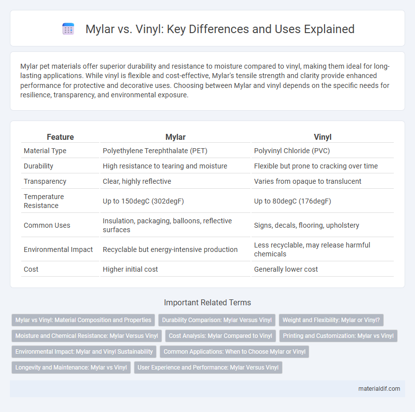 Mylar vs. Vinyl: Key Differences and Uses Explained