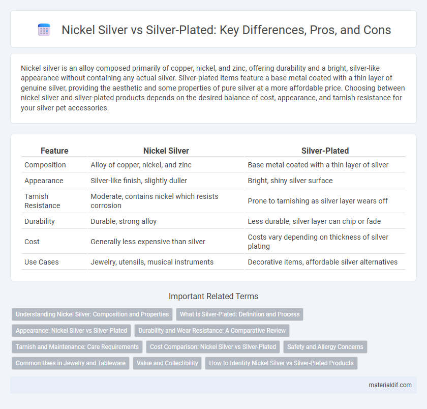 Nickel Silver vs Silver-Plated: Key Differences, Pros, and Cons