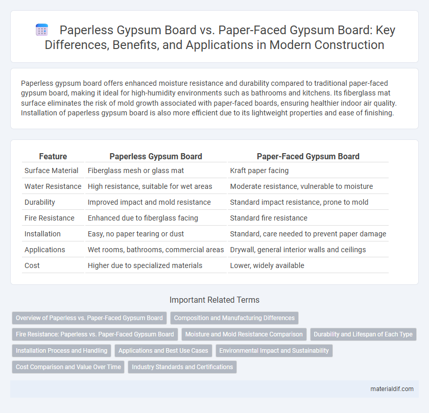Paperless Gypsum Board vs. Paper-Faced Gypsum Board: Key Differences, Benefits, and Applications in Modern Construction