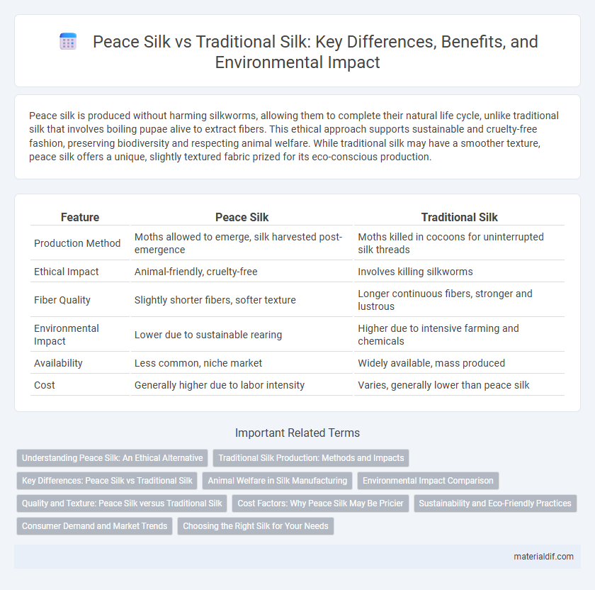 Peace Silk vs Traditional Silk: Key Differences, Benefits, and Environmental Impact