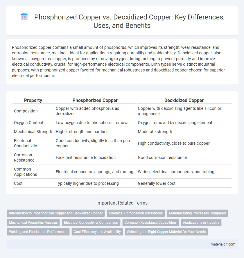 Phosphorized Copper vs. Deoxidized Copper: Key Differences, Uses, and Benefits