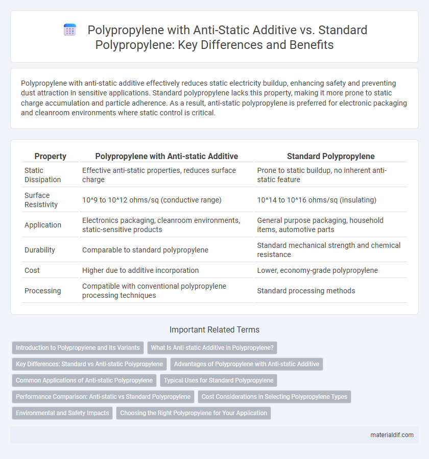 Polypropylene with Anti-Static Additive vs. Standard Polypropylene: Key Differences and Benefits