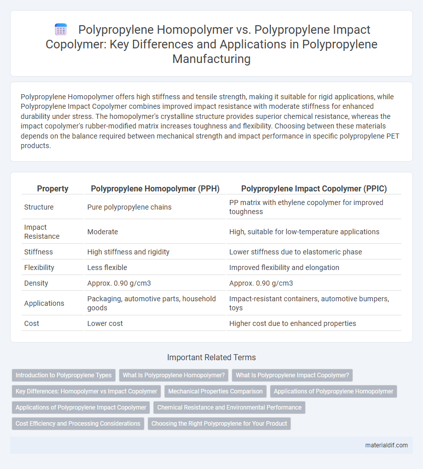 Polypropylene Homopolymer vs. Polypropylene Impact Copolymer: Key Differences and Applications in Polypropylene Manufacturing