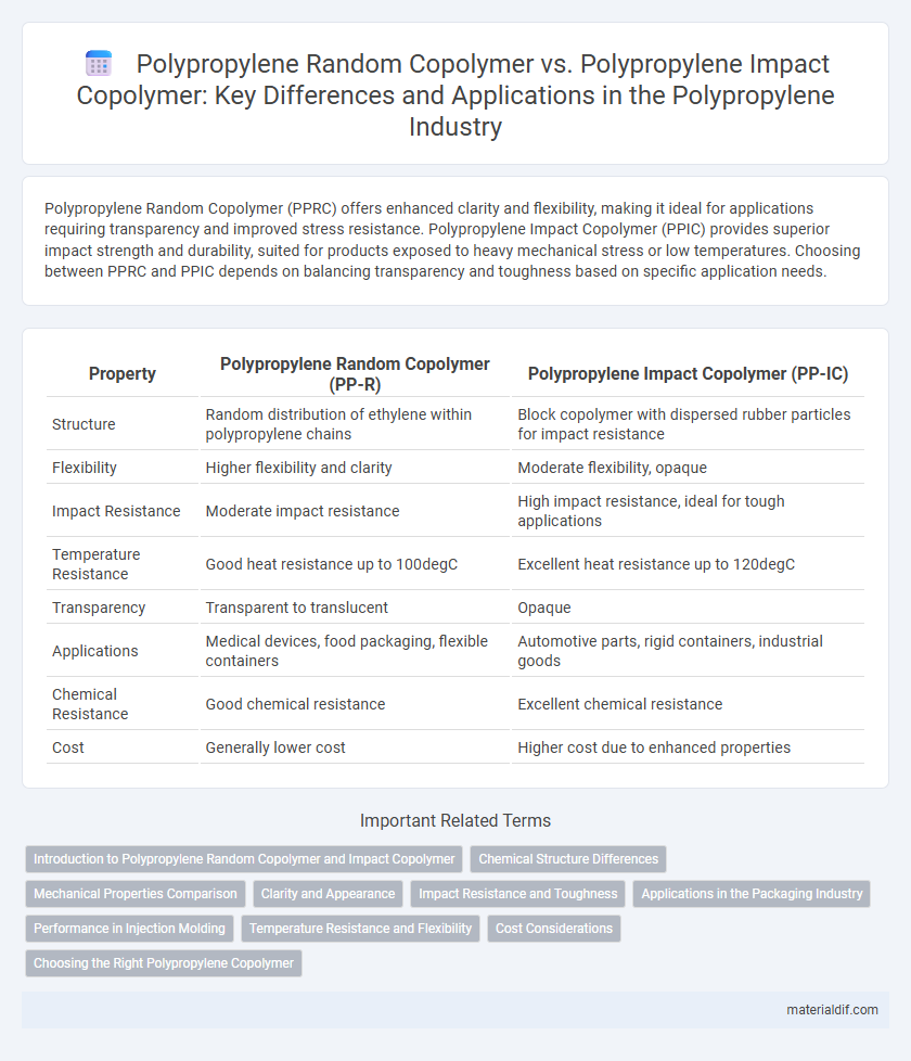 Polypropylene Random Copolymer vs. Polypropylene Impact Copolymer: Key Differences and Applications in the Polypropylene Industry