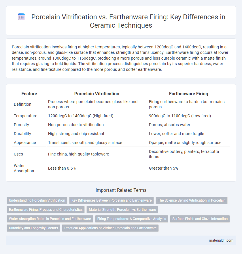 Porcelain Vitrification vs. Earthenware Firing: Key Differences in Ceramic Techniques