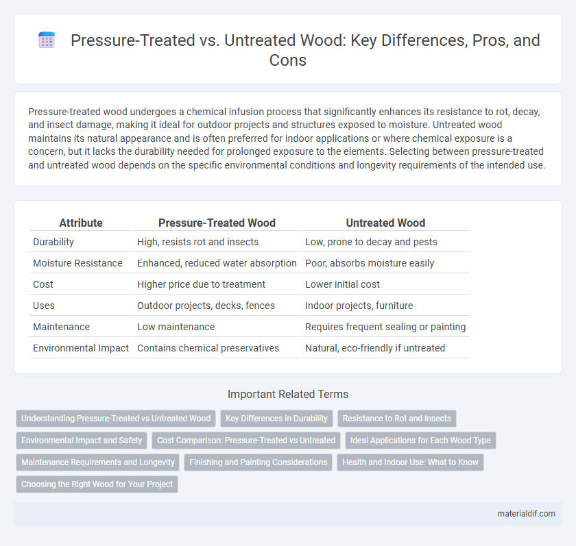Pressure-Treated vs. Untreated Wood: Key Differences, Pros, and Cons