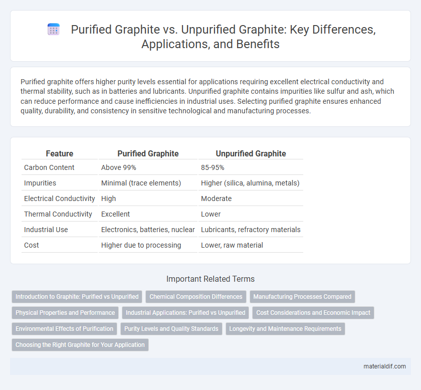 Purified Graphite vs. Unpurified Graphite: Key Differences, Applications, and Benefits