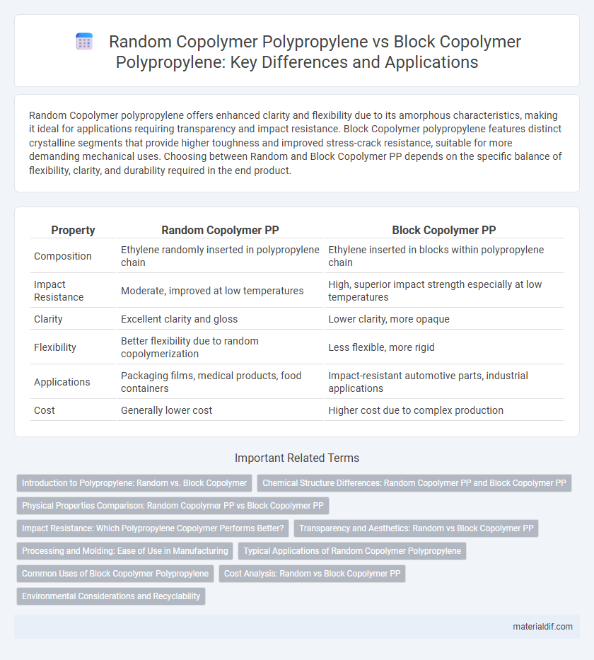 Random Copolymer Polypropylene vs Block Copolymer Polypropylene: Key Differences and Applications