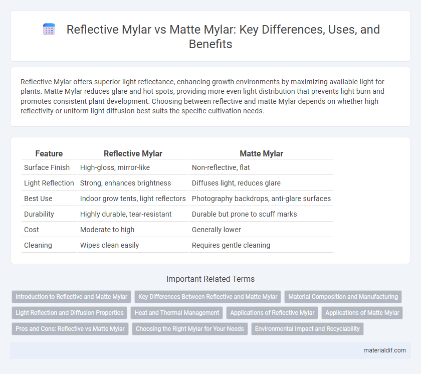 Reflective Mylar vs Matte Mylar: Key Differences, Uses, and Benefits