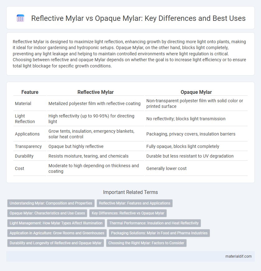 Reflective Mylar vs Opaque Mylar: Key Differences and Best Uses