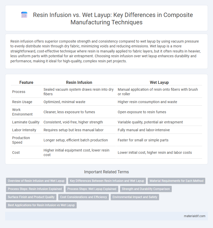 Resin Infusion vs. Wet Layup: Key Differences in Composite Manufacturing Techniques