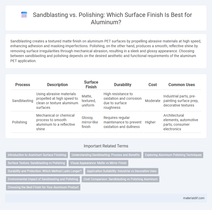Sandblasting vs. Polishing: Which Surface Finish Is Best for Aluminum?
