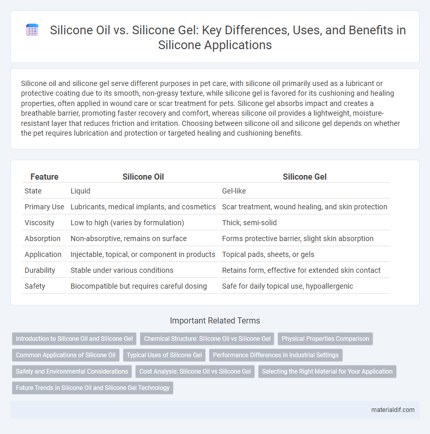 Silicone Oil vs. Silicone Gel: Key Differences, Uses, and Benefits in Silicone Applications