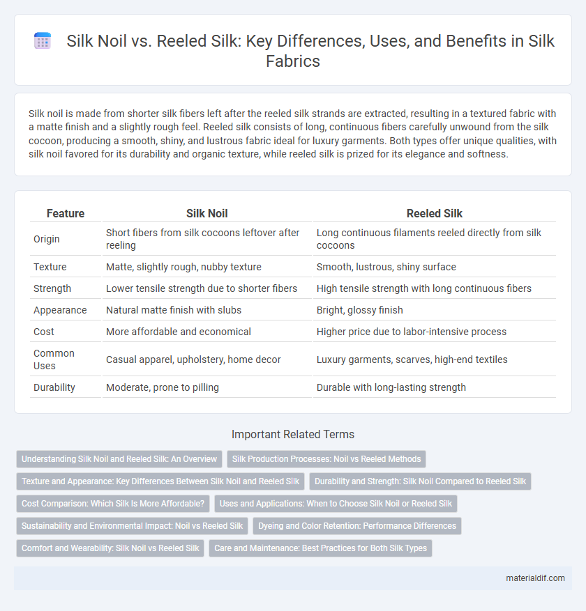 Silk Noil vs. Reeled Silk: Key Differences, Uses, and Benefits in Silk Fabrics