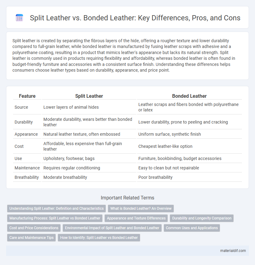 Split Leather vs. Bonded Leather: Key Differences, Pros, and Cons