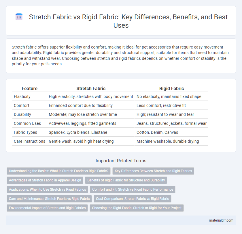 Stretch Fabric vs Rigid Fabric: Key Differences, Benefits, and Best Uses