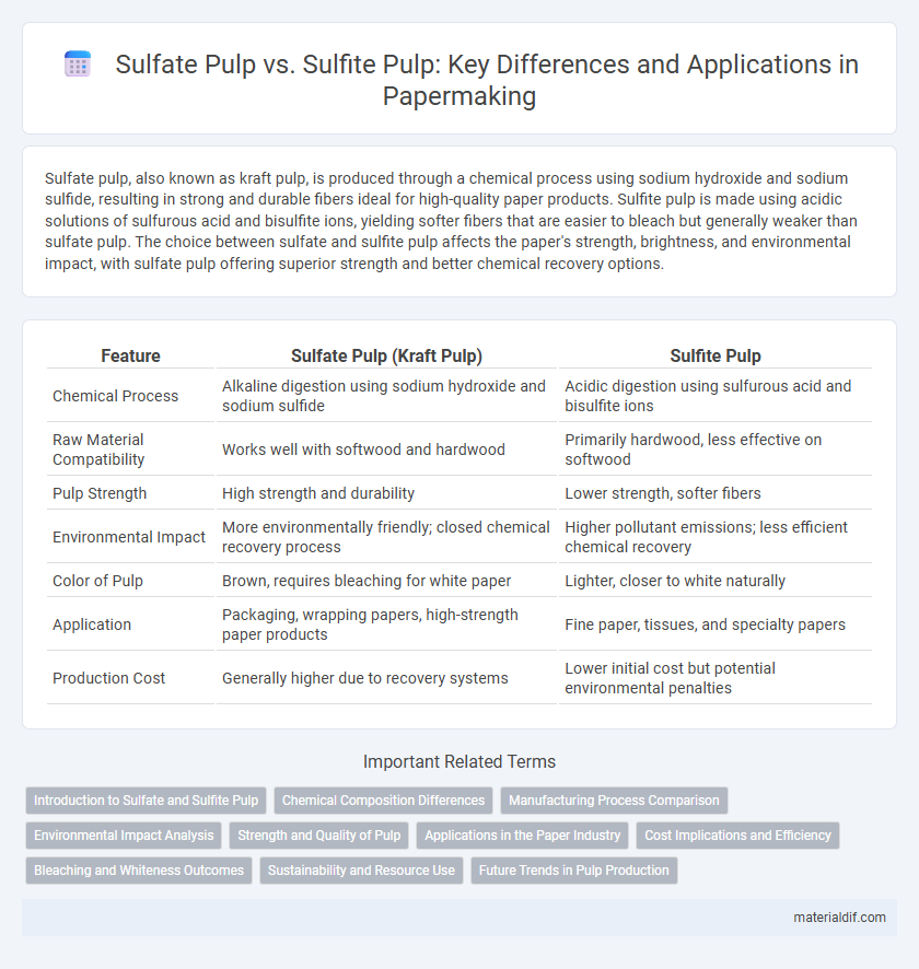 Sulfate Pulp vs. Sulfite Pulp: Key Differences and Applications in Papermaking