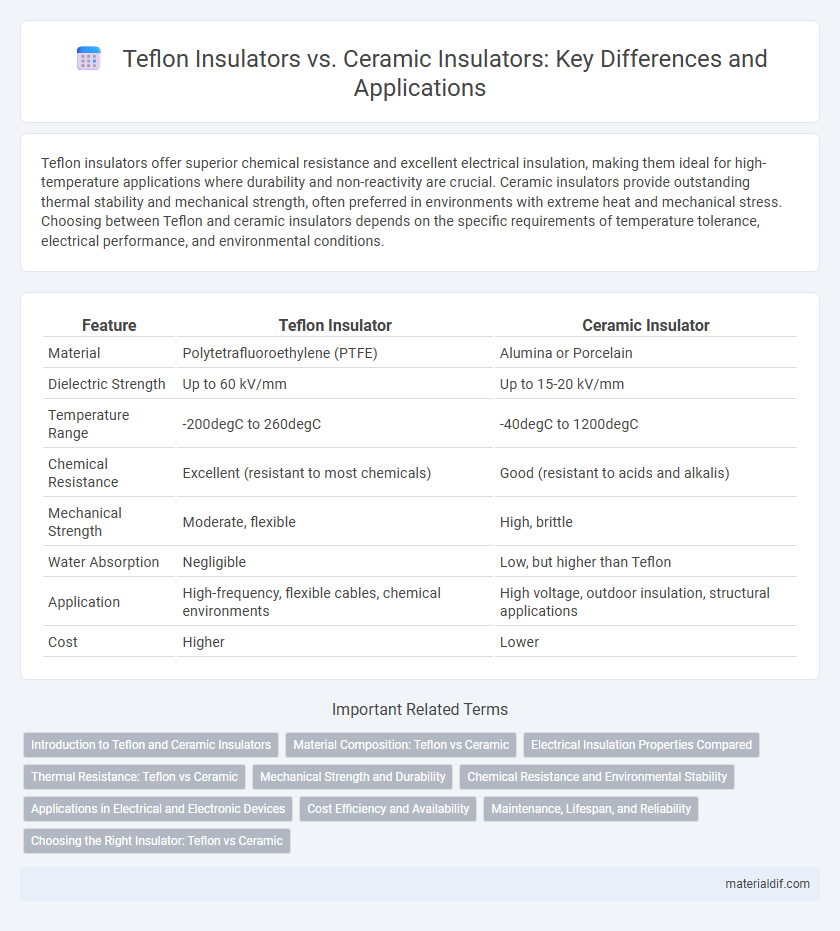 Teflon Insulators vs. Ceramic Insulators: Key Differences and Applications