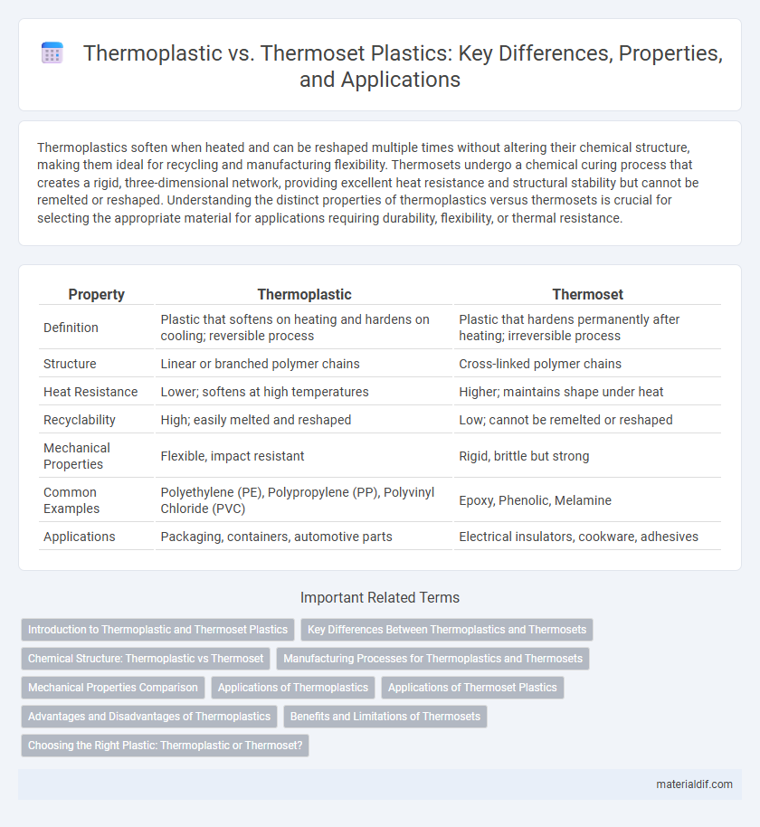 Thermoplastic vs. Thermoset Plastics: Key Differences, Properties, and Applications