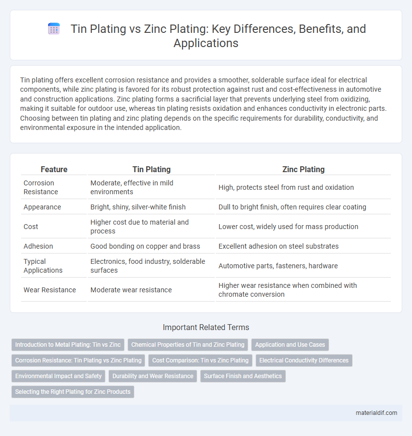 Tin Plating vs Zinc Plating: Key Differences, Benefits, and Applications