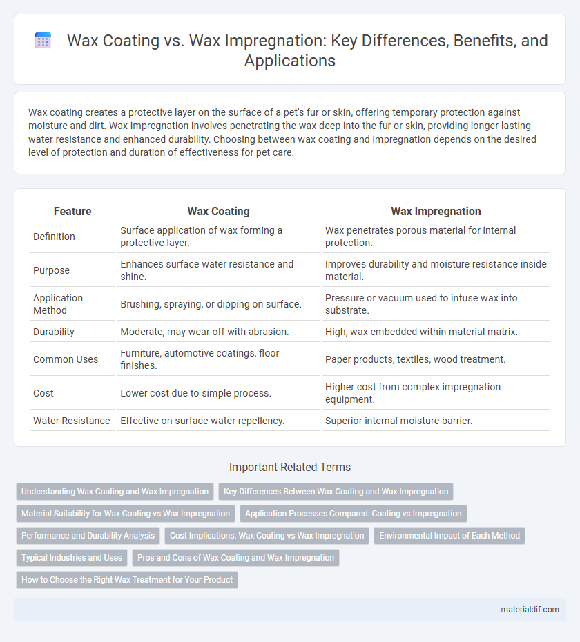 Wax Coating vs. Wax Impregnation: Key Differences, Benefits, and Applications