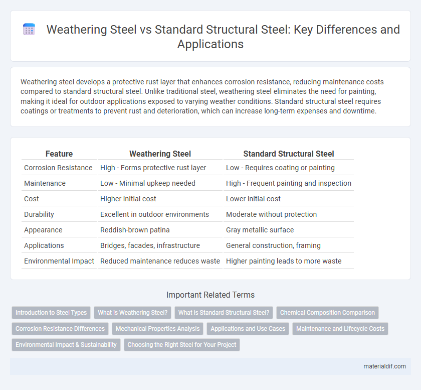 Weathering Steel vs Standard Structural Steel: Key Differences and Applications